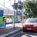 Drive-thru para descarte de eletroeletrônicos em Santo André